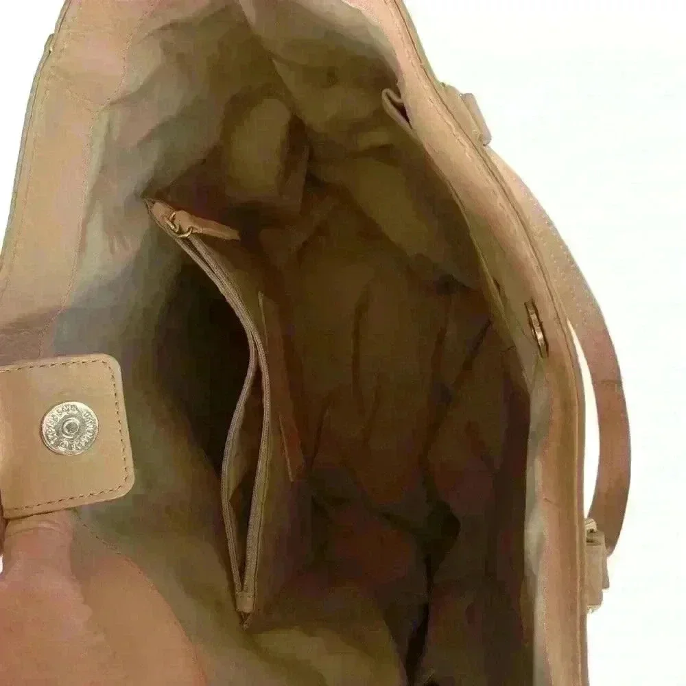 Cole Haan Leather Tote. Dusty Pink. Excellent preused condition. - Picture 9 of 13